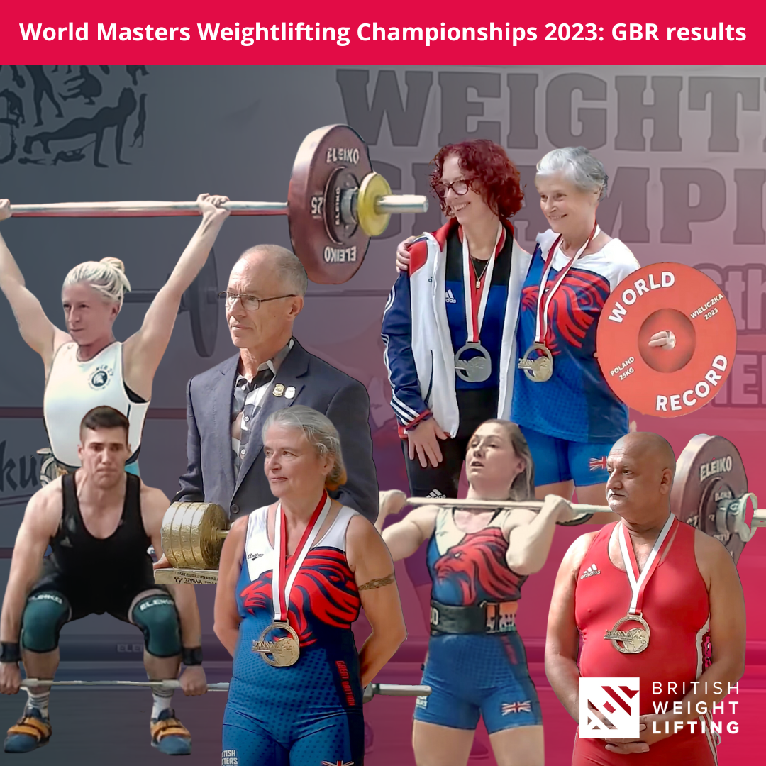 World Masters Weightlifting Championships 2023: GBR results